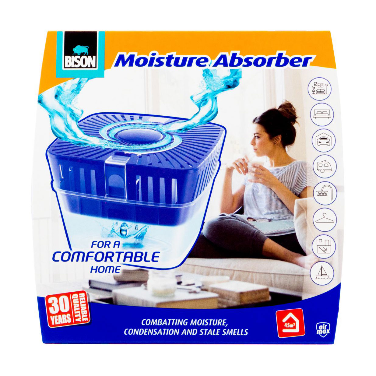 

Поглинач вологи Bison Basic з наповнювачем, 450 г