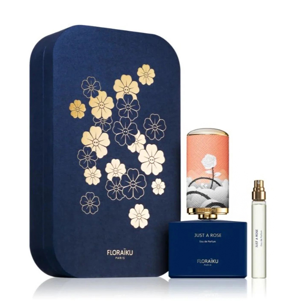 

Парфумований набір унісекс Floraiku Just a Rose (парфумована вода, 50 мл + парфумована вода, 10 мл)