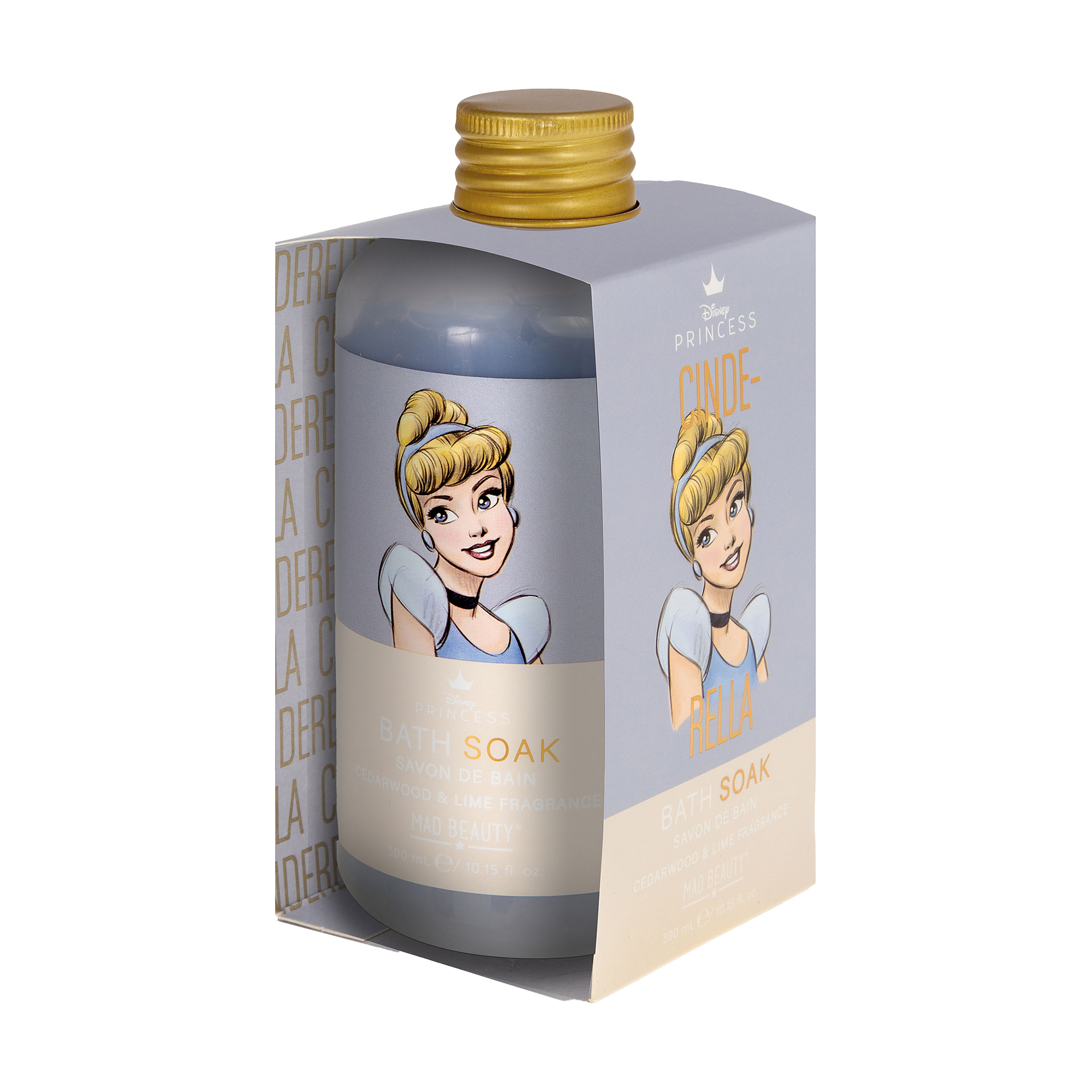

Уцінка! Піна для ванни Mad Beauty Disney Princess Bath Soak, Cinderella, 300 мл