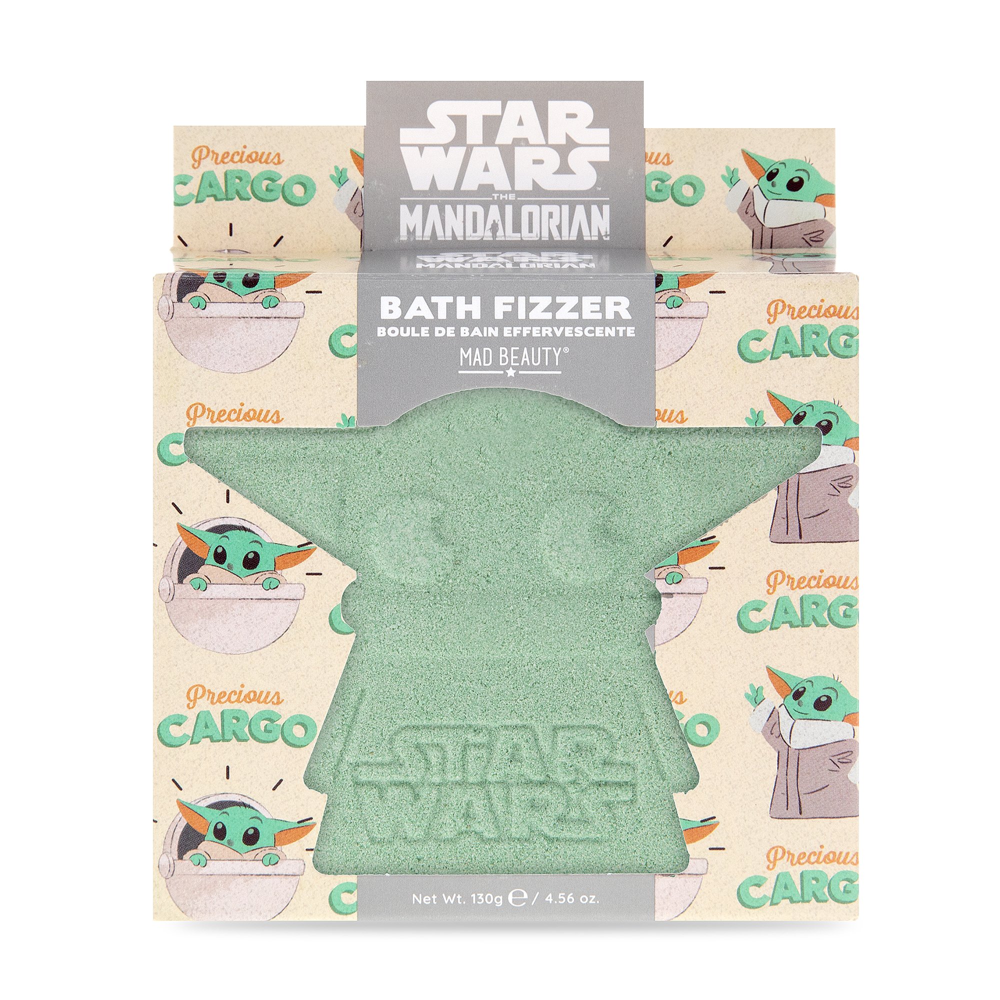 

Бомбочка для ванни Mad Beauty Star Wars Bath Fizzer, Grogu, 130 г
