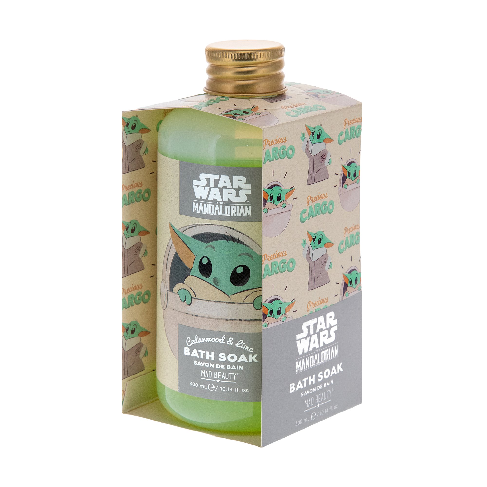 

Піна для ванни Mad Beauty Star Wars Bath Soak, Grogu, 300 мл