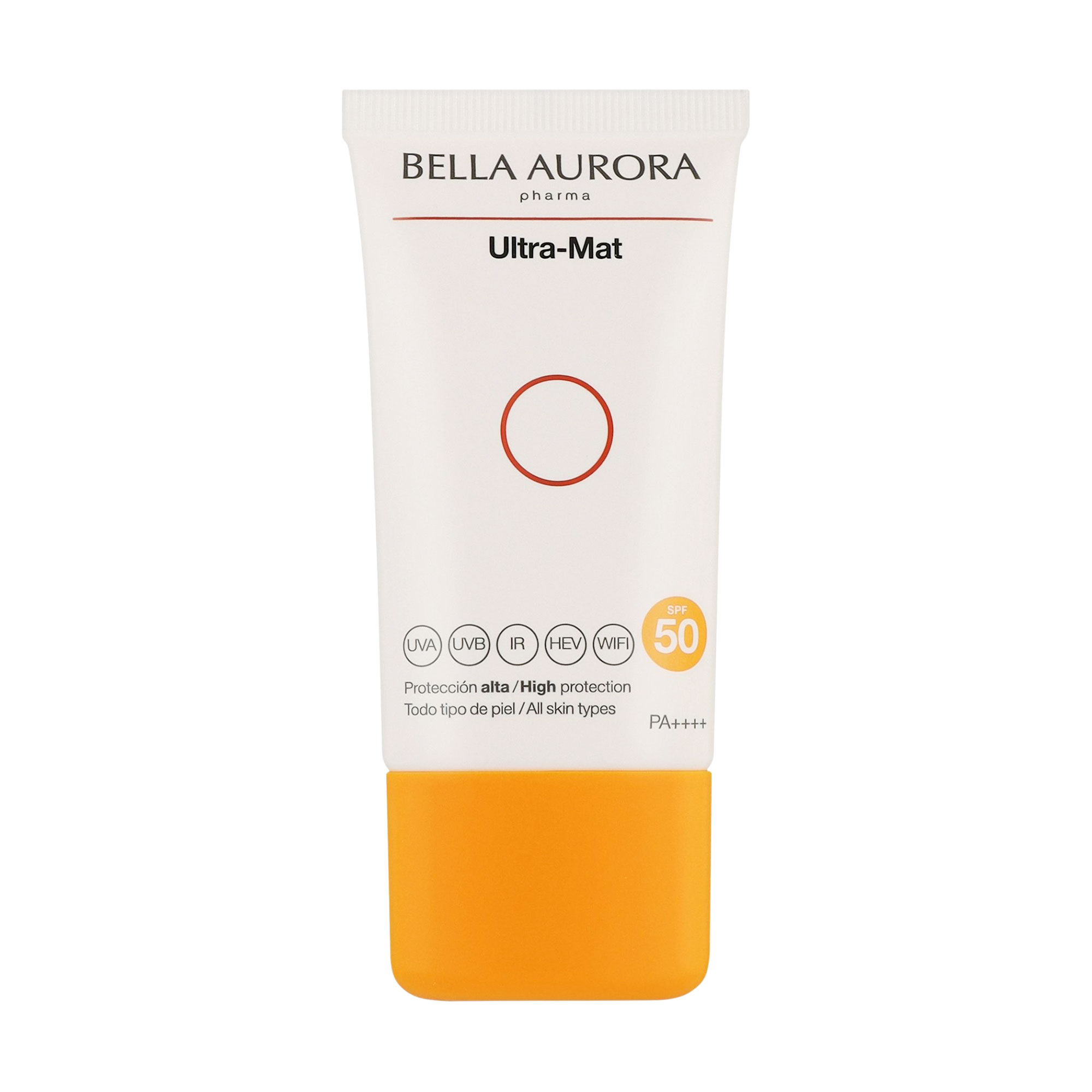 

Сонцезахисний крем для обличчя Bella Aurora Ultra-Mat Photoprotector Ani-Manchas SPF 50 PA++++, 50 мл
