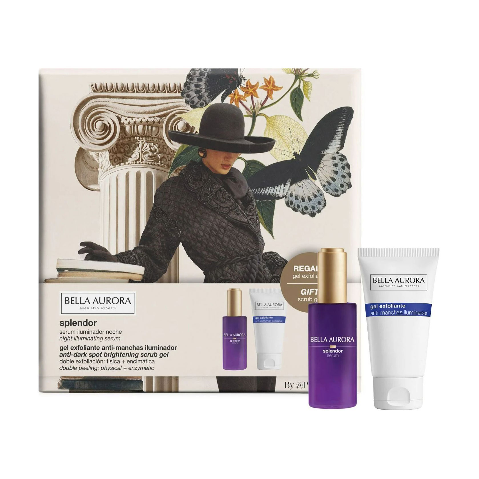 

Набір для догляду за обличчям Bella Aurora Splendor (сироватка, 30 мл + гель-ексфоліант, 75 мл)