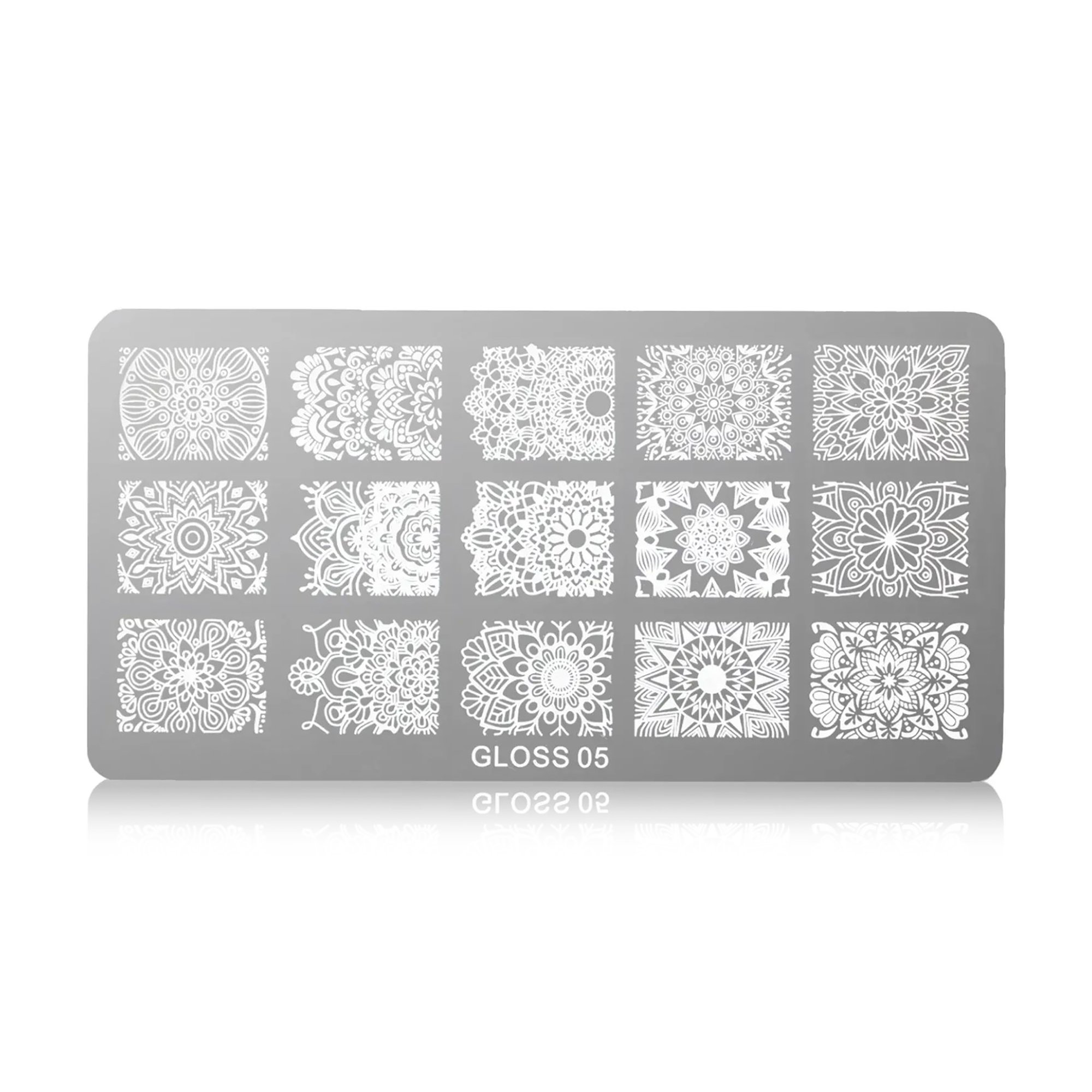 

Пластина для стемпінгу Gloss 05, 6*12 см (053124)