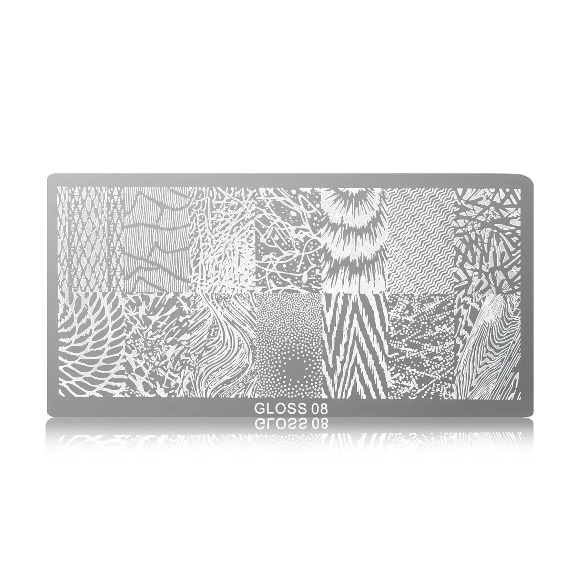 

Пластина для стемпінгу Gloss 08, 6*12 см (312408)