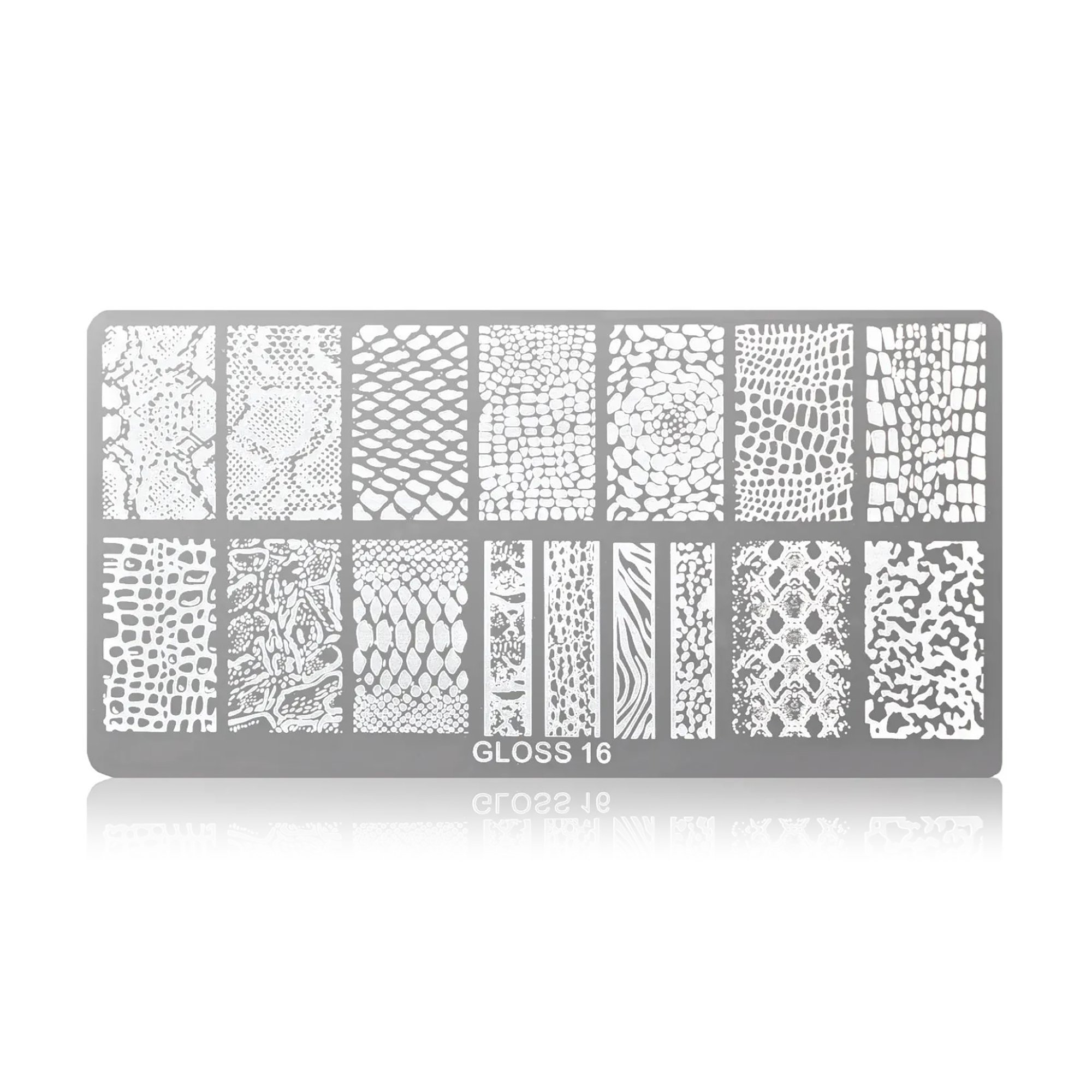 

Пластина для стемпінгу Gloss 16, 6*12 см (312416)