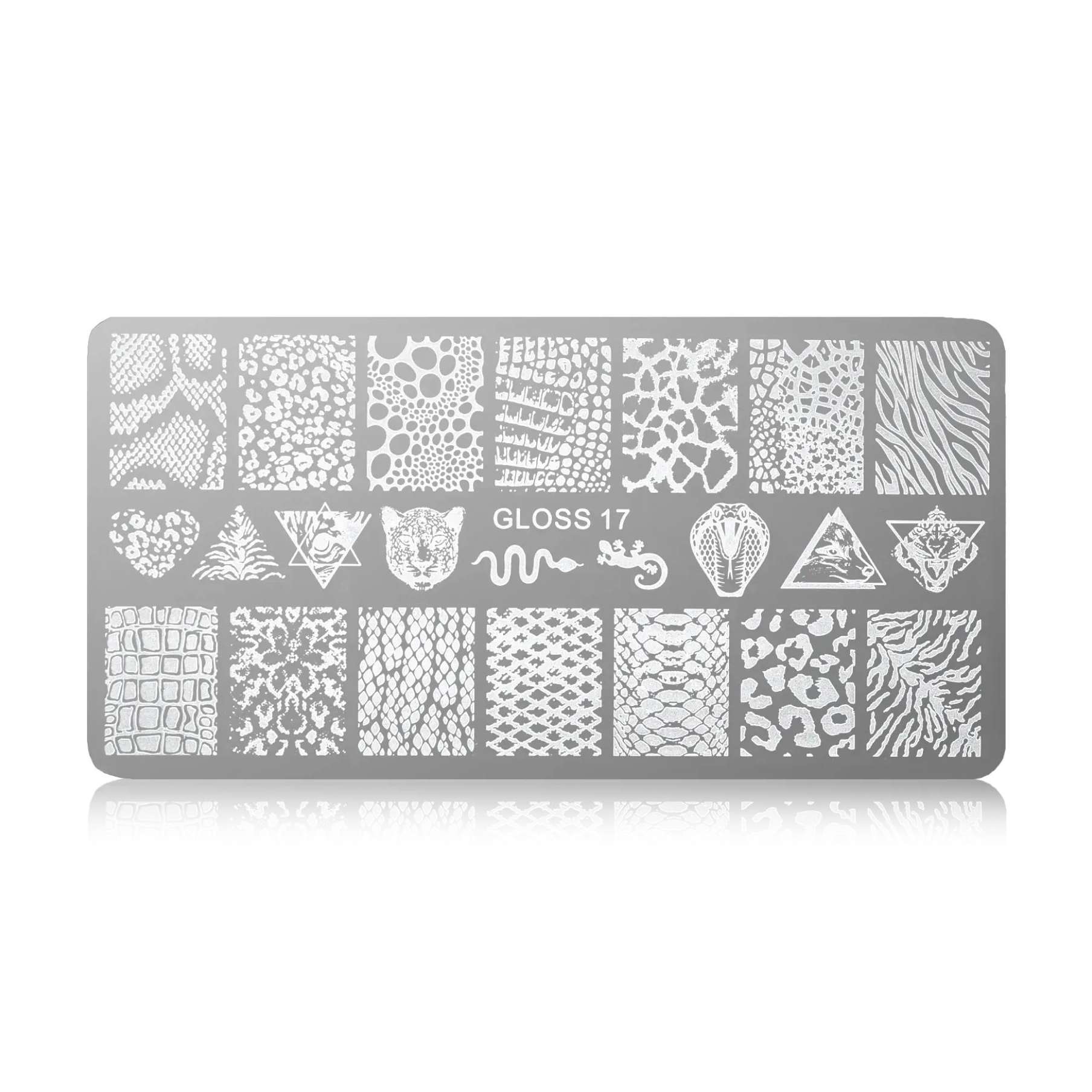 

Пластина для стемпінгу Gloss 17, 6*12 см (173124)