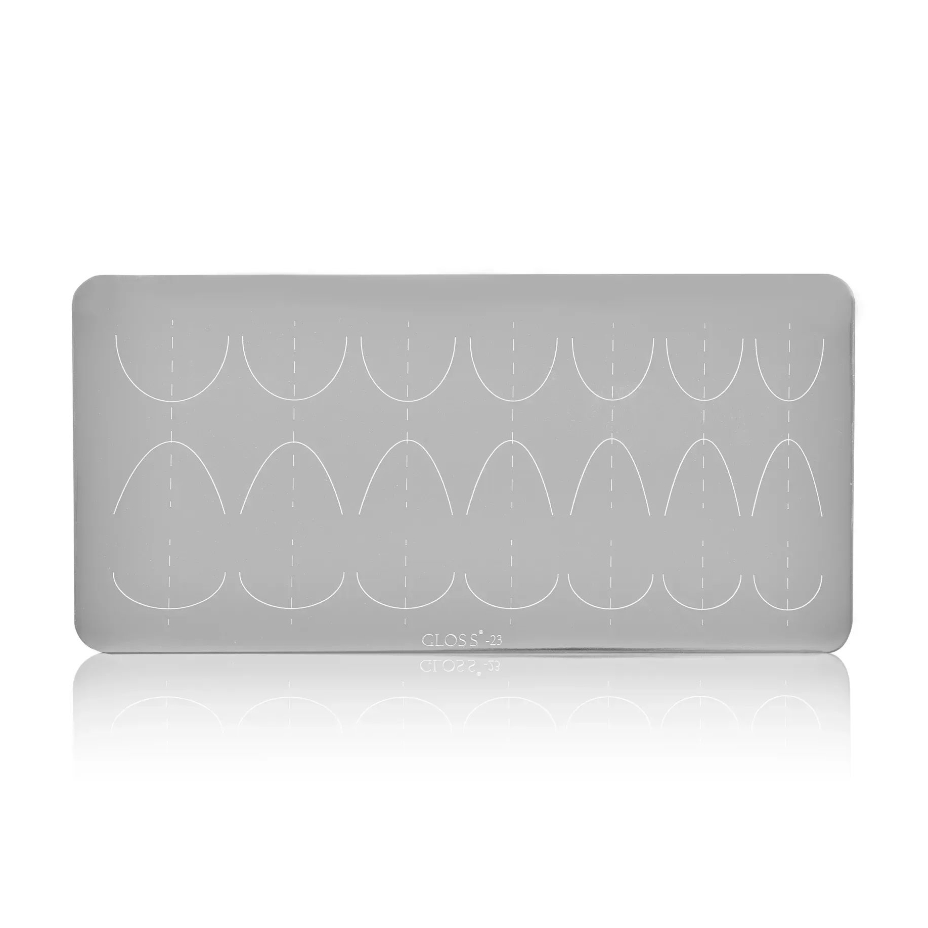 

Пластина для стемпінгу Gloss 23, 6*12 см (642605)