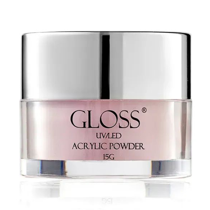 

Акрилова пудра для нігтів Gloss UV/LED Acrylic Powder 003 Молочно-рожевий, 15 г