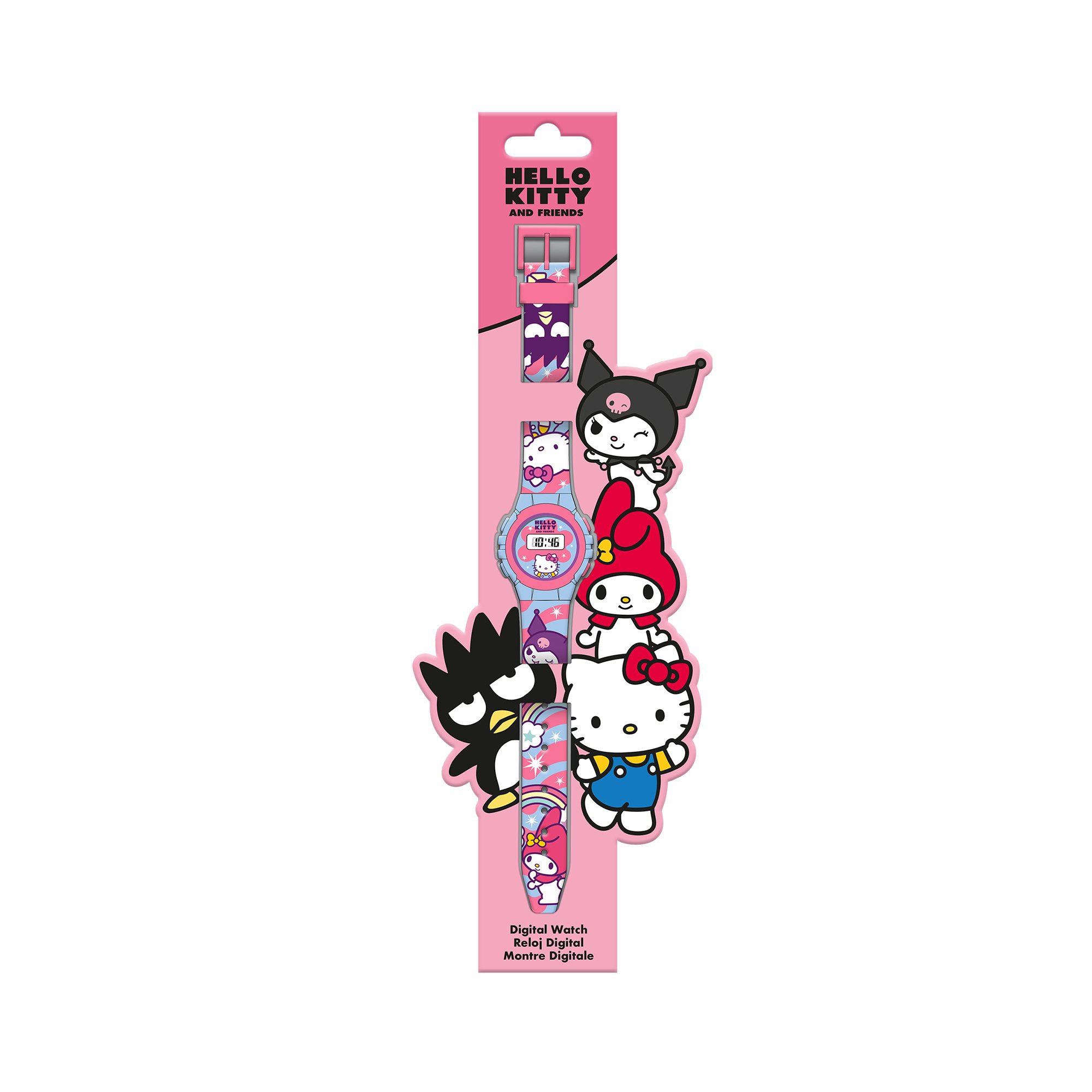 

Дитячий цифровий годинник Kids Licensing Hello Kitty & Friends Digital Watch (HK50200)