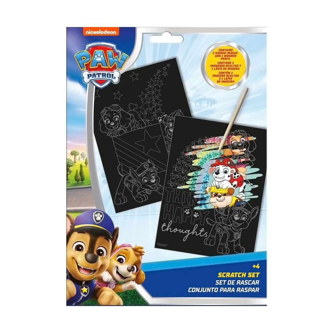 

Набір для творчості Kids Licensing Paw Patrol Scratch Set, від 4 років (PW20006)