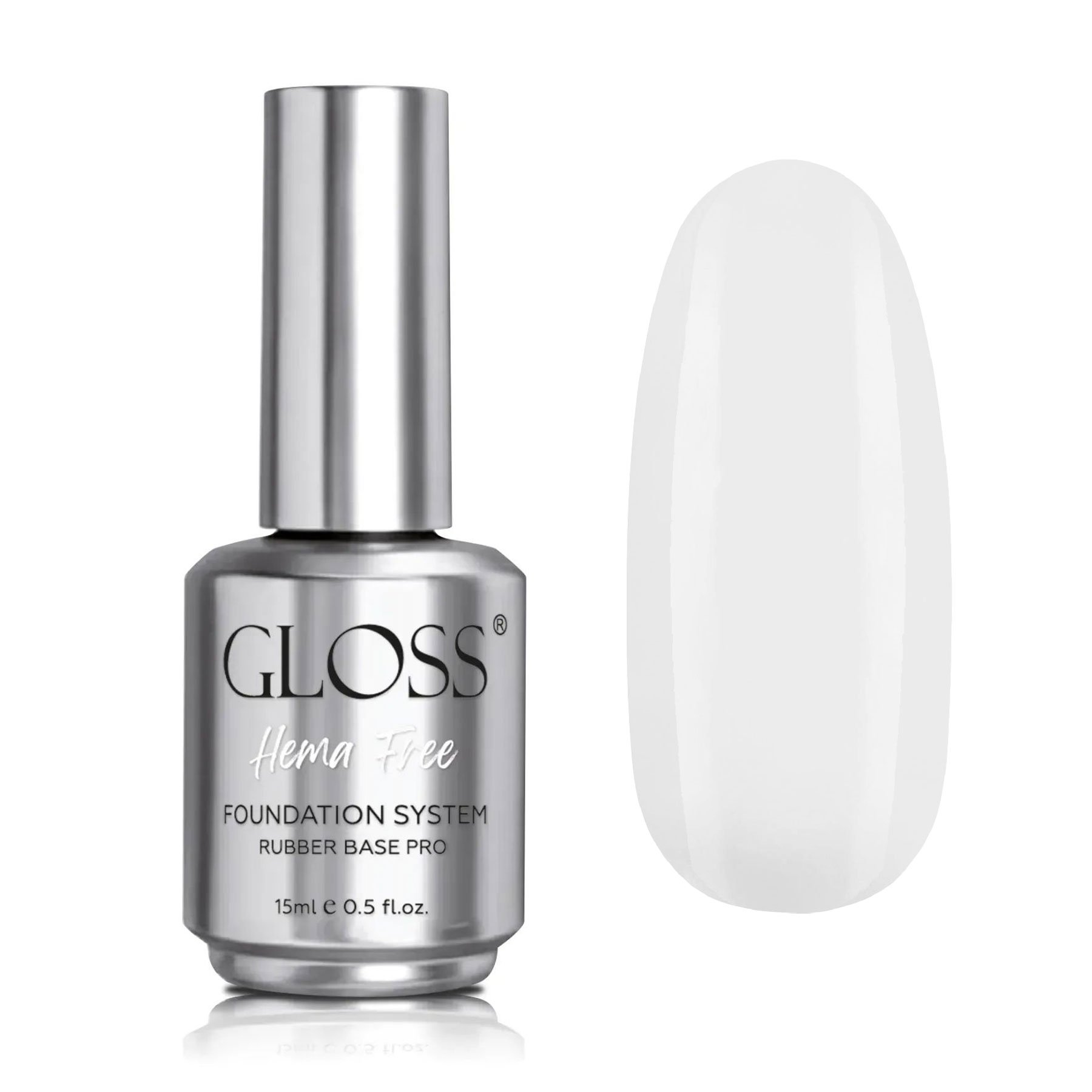 

База для гель-лаку Gloss Hema Free Foundation System, 15 мл