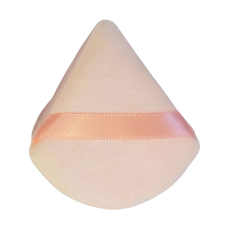 

Спонж-пухівка для пудри та тональних засобів Cosmo Shop бежевий, 70*60 мм, 2 шт (CS083B)