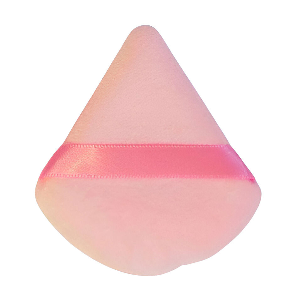 

Спонж-пухівка для пудри та тональних засобів Cosmo Shop рожевий, 70*60 мм, 2 шт (CS083P)