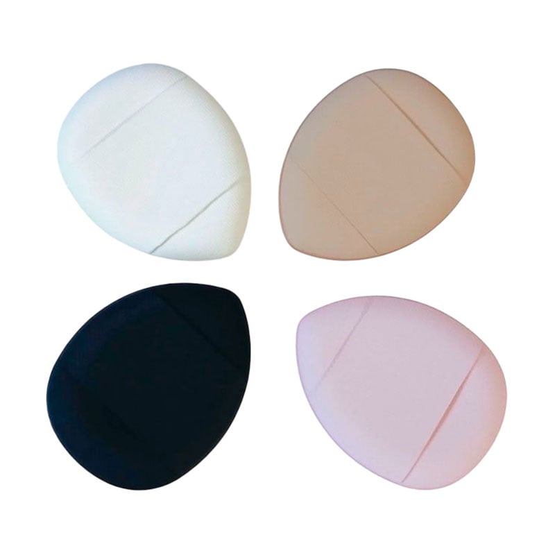 

Набір міні спонжів для макіяжу Cosmo Shop на палець, кольоровий мікс, 40*30 мм, 4 шт (CS0841)