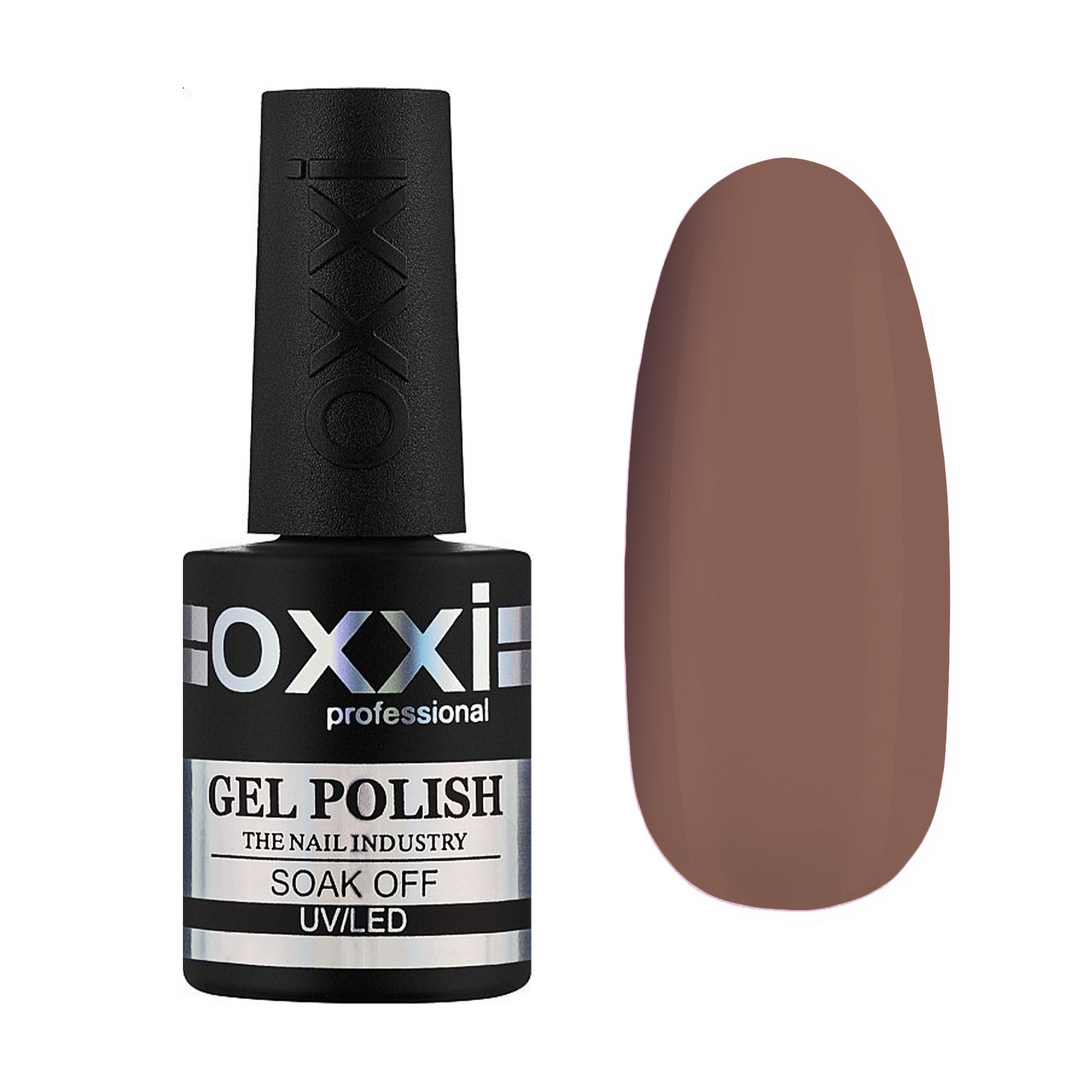 

Камуфлювальна кольорова база для гель-лаку Oxxi Professional Color Base 23 Кава з молоком, 10 мл