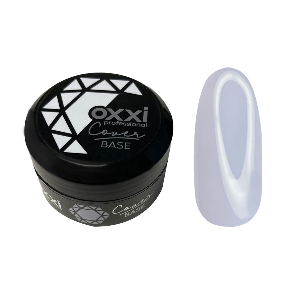

Камуфлювальна база-коректор для гель-лаку Oxxi Professional Cover Base 15 Світло-лілова, 30 мл