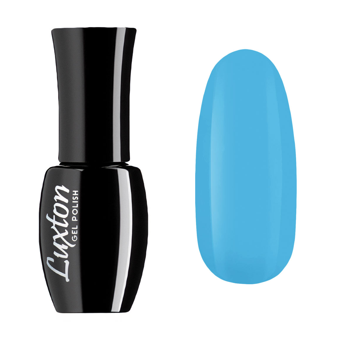 

Гель-лак для нігтів Luxton Gel Polish 030 Темно-блакитний, емаль, 10 мл