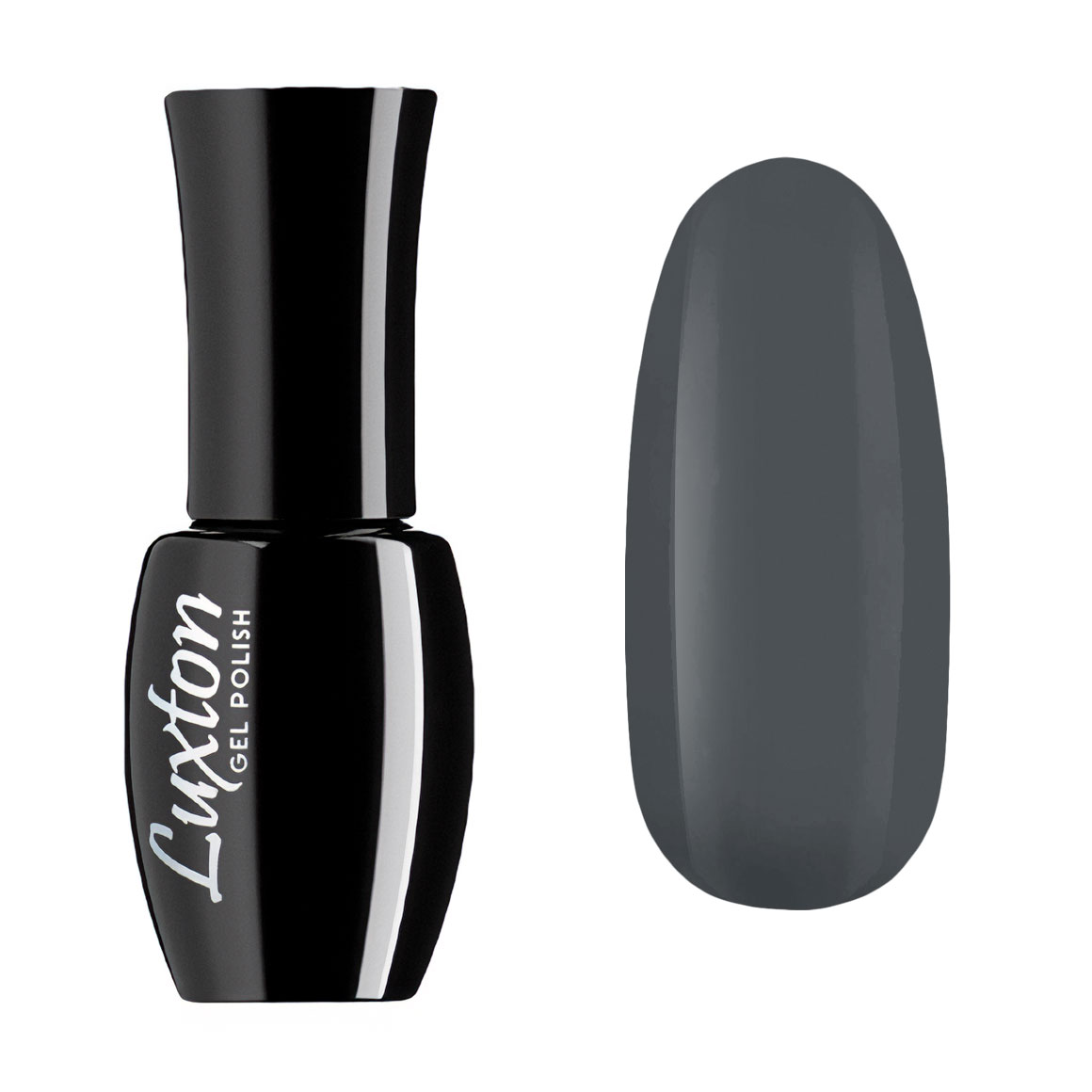 

Гель-лак для нігтів Luxton Gel Polish 078 Темно-сірий, 10 мл