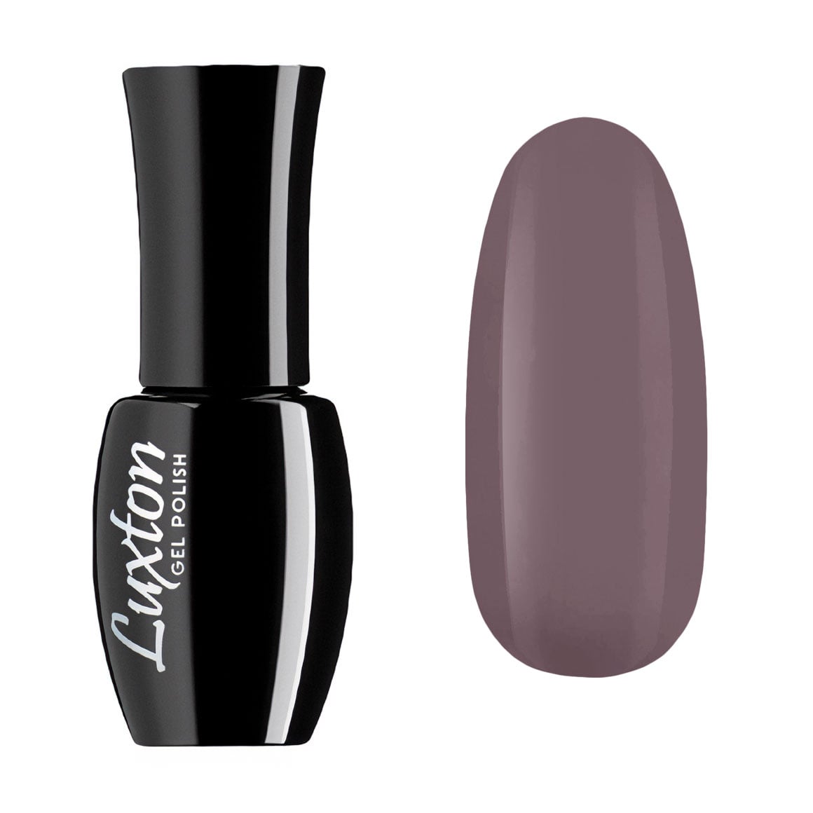 

Гель-лак для нігтів Luxton Gel Polish 080 Бежево-фіолетовий, емаль, 10 мл