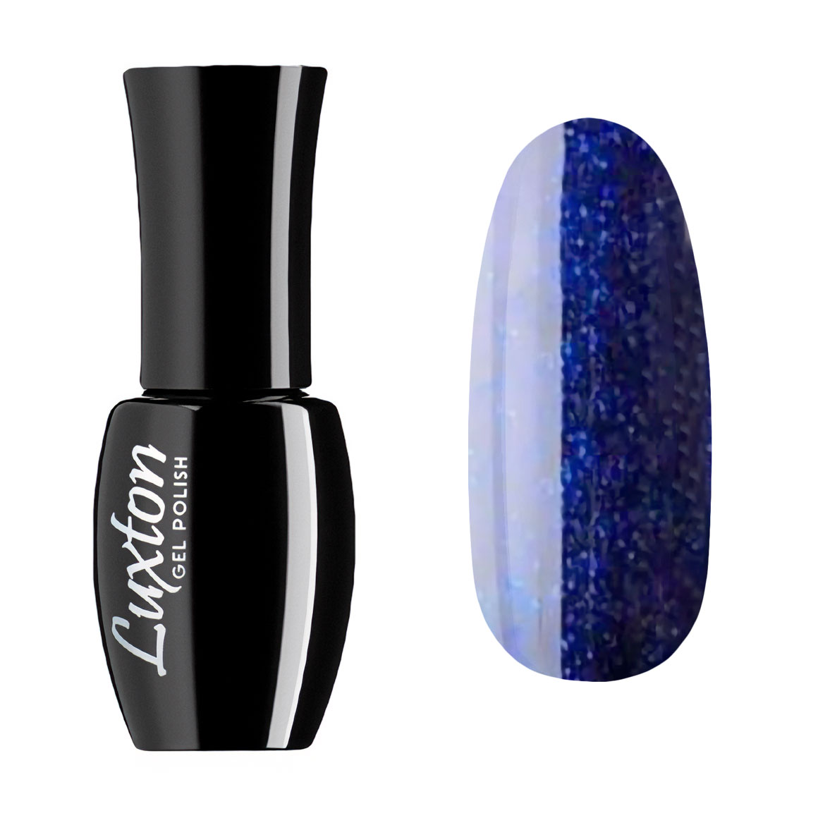 

Гель-лак для нігтів Luxton Gel Polish 090 Чорнильно-синій з шимером, 10 мл