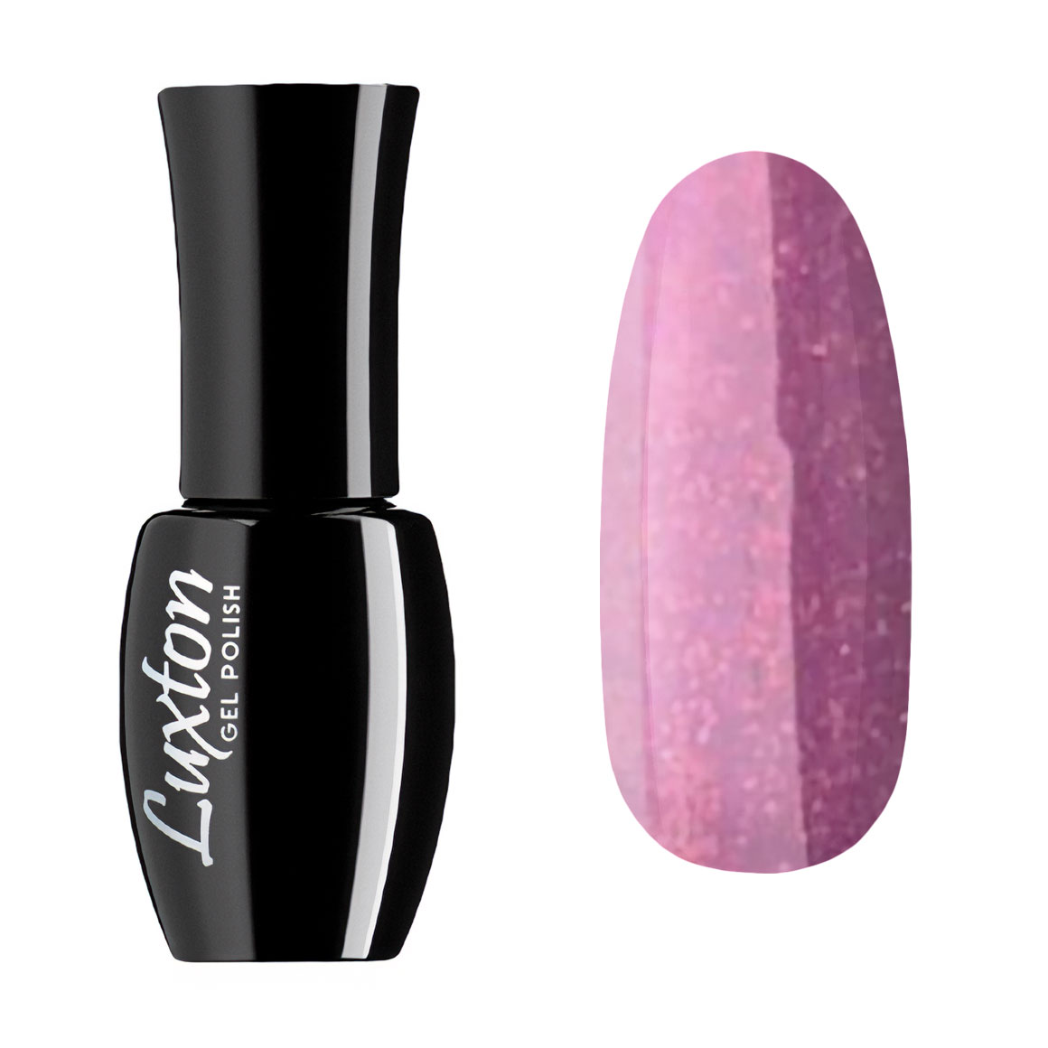 

Гель-лак для нігтів Luxton Gel Polish 134 Фіолетовий з блискітками, 10 мл