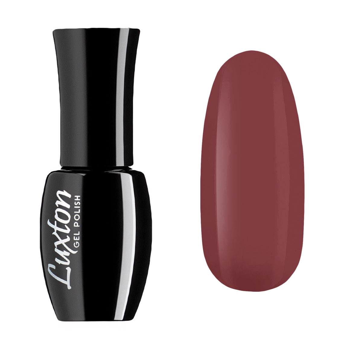 

Гель-лак для нігтів Luxton Gel Polish 138 Приглушений темно-рожевий, емаль, 10 мл