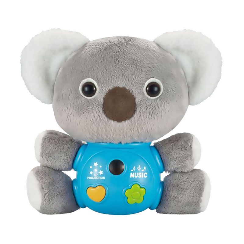 

Дитяча інтерактивна іграшка IZ Fur Star Коала, з прожектором, музичними та світловими ефектами, від 2 років (7033069)