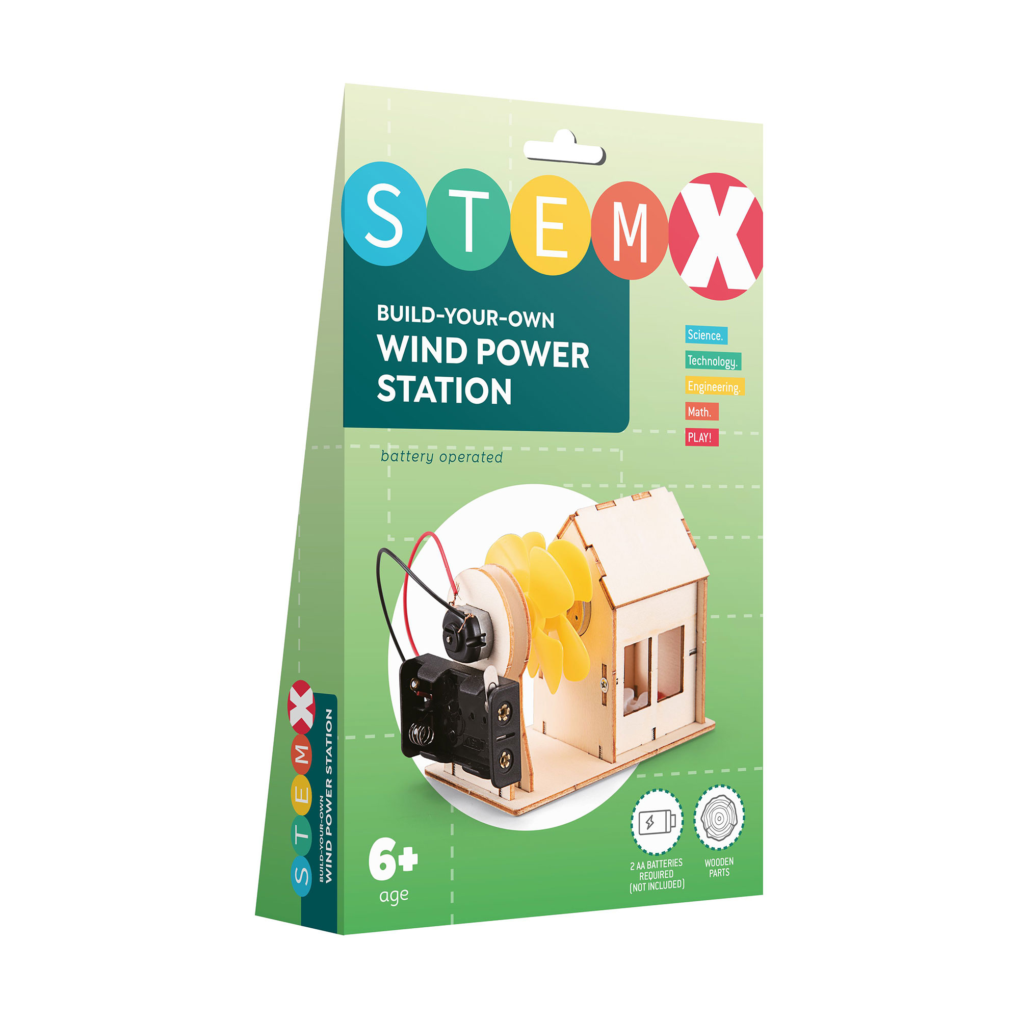 

Дерев'яний конструктор Stem Вітряна станція, від 6 років (7078457)