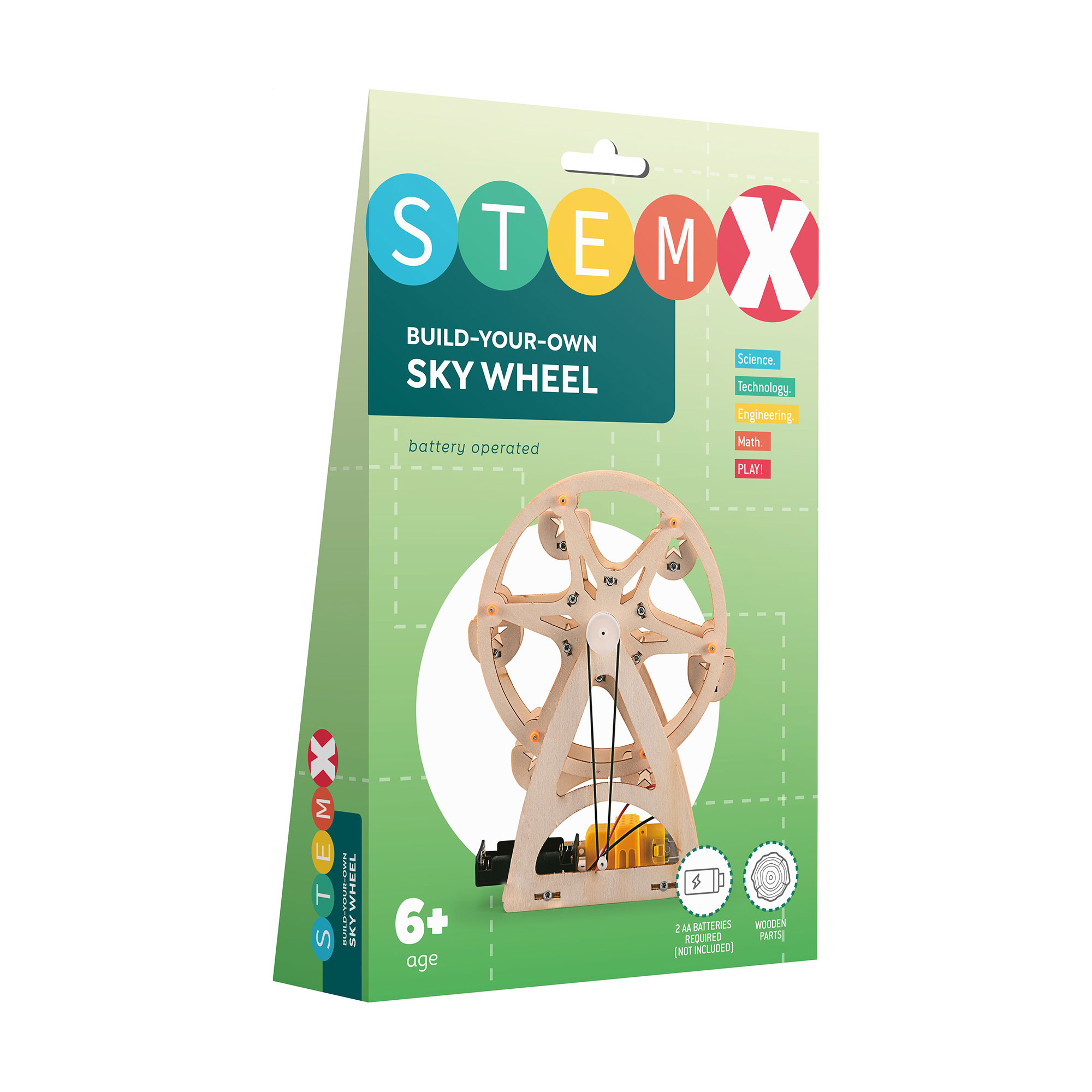 

Дерев'яний конструктор Stem Колесо огляду, від 6 років (7078462)