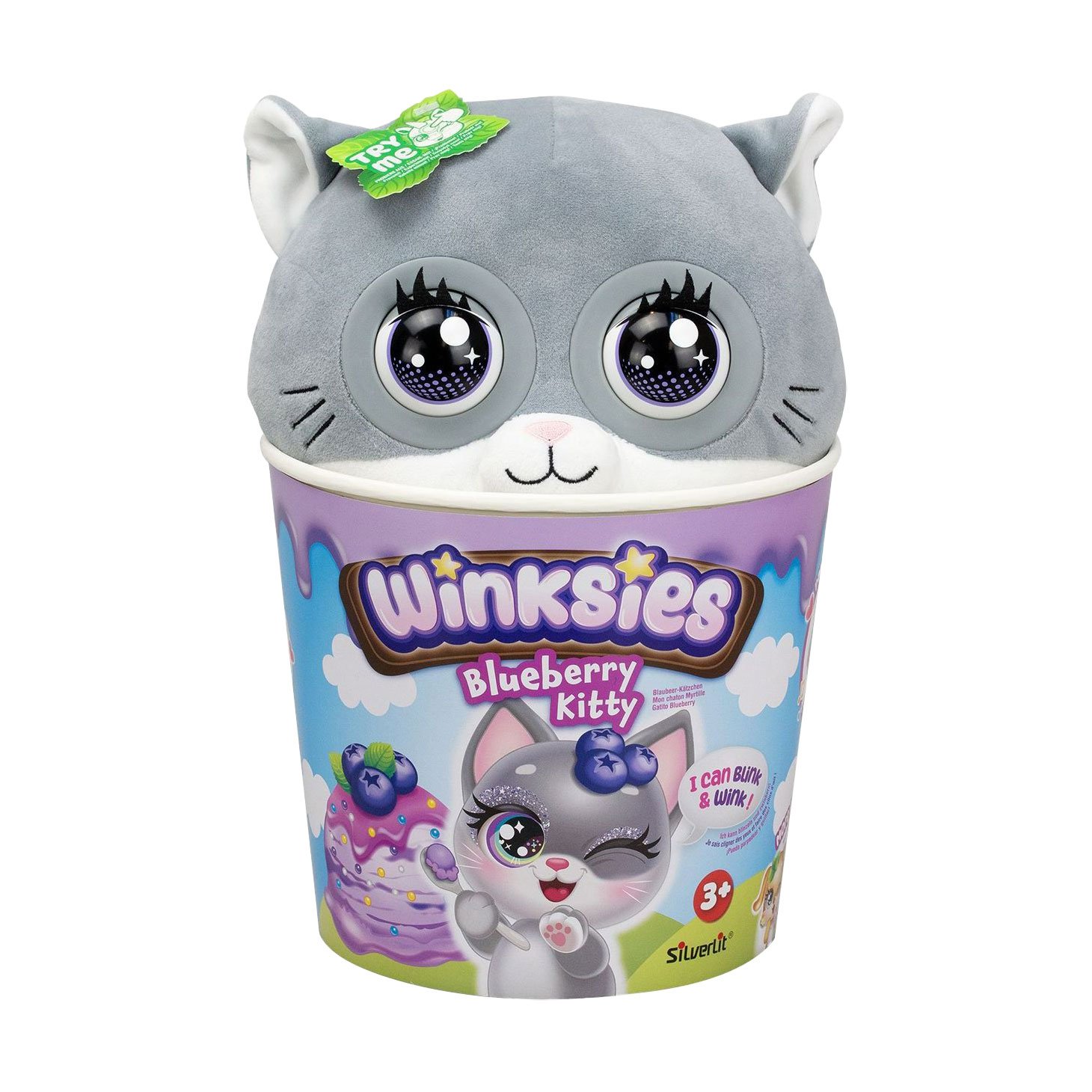 

Інтерактивна дитяча іграшка Silverlit Winksies Кошеня, від 3 років (89026)