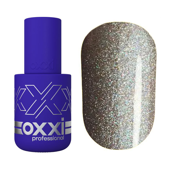 

Гель-лак для нігтів Oxxi Professional 96 Світлий бежевий з насиченими дрібними блискітками, 10 мл