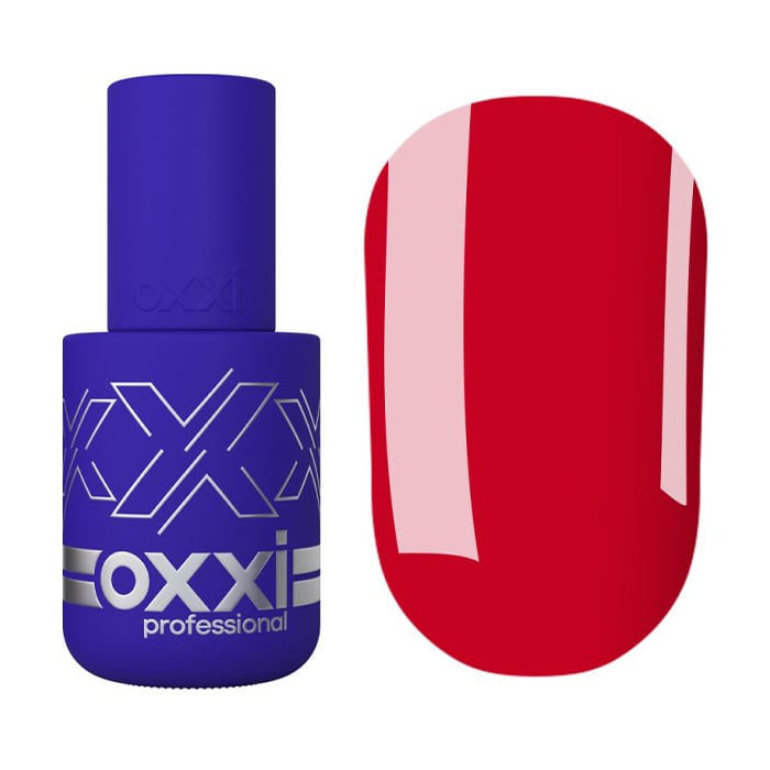 

Гель-лак для нігтів Oxxi Professional 165 Темний малиново-червоний, емаль, 10 мл