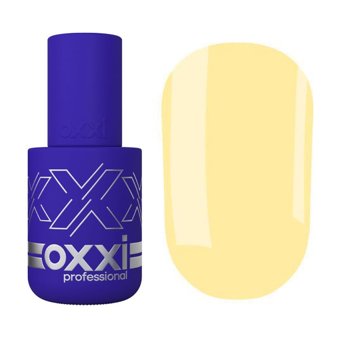 

Гель-лак для нігтів Oxxi Professional 191 Блідий жовтий, емаль, 10 мл