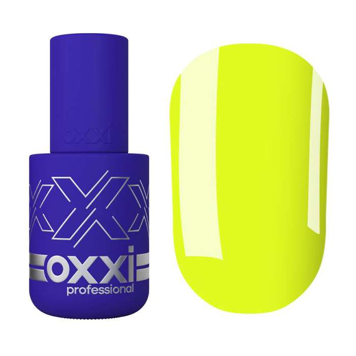 

Гель-лак для нігтів Oxxi Professional 241 Яскравий лимонно-жовтий, неоновий, 10 мл
