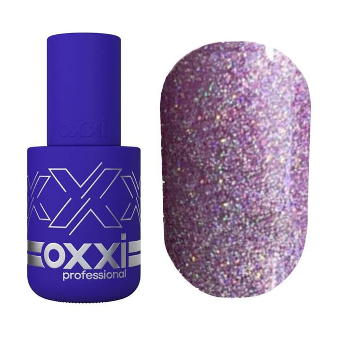 

Гель-лак для нігтів Oxxi Professional 267 Темно-бузковий, мікроблиск, 10 мл