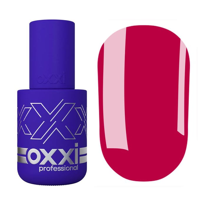 

Гель-лак для нігтів Oxxi Professional 282 Темно-малиновий, емаль, 10 мл