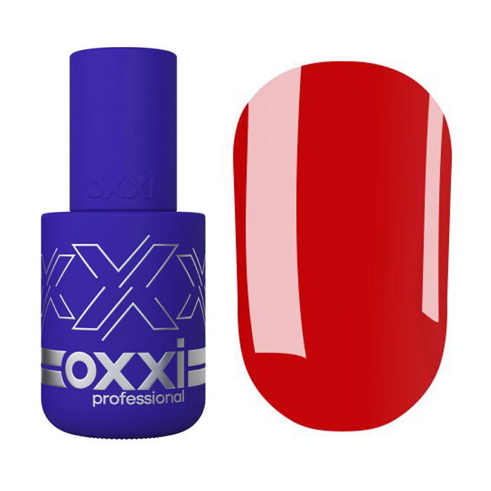 

Гель-лак для нігтів Oxxi Professional 356 Рубіново-червоний, емаль, 10 мл