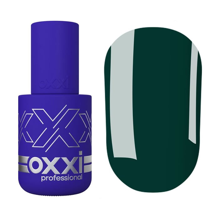 

Гель-лак для нігтів Oxxi Professional 369 Темно-блакитний, емаль, 10 мл