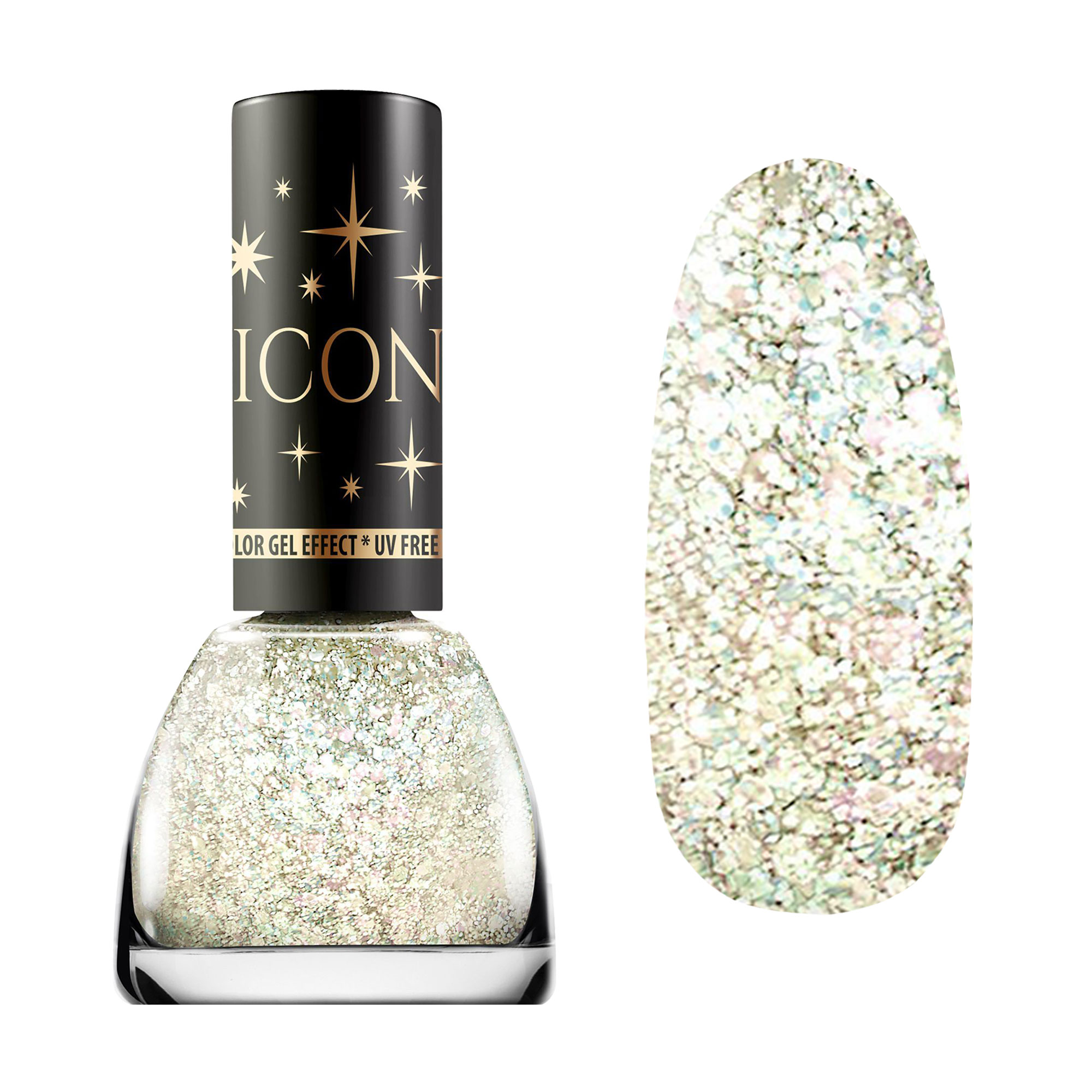 

Лак для нігтів Revers Cosmetics Icon Glitter 255, 11 мл
