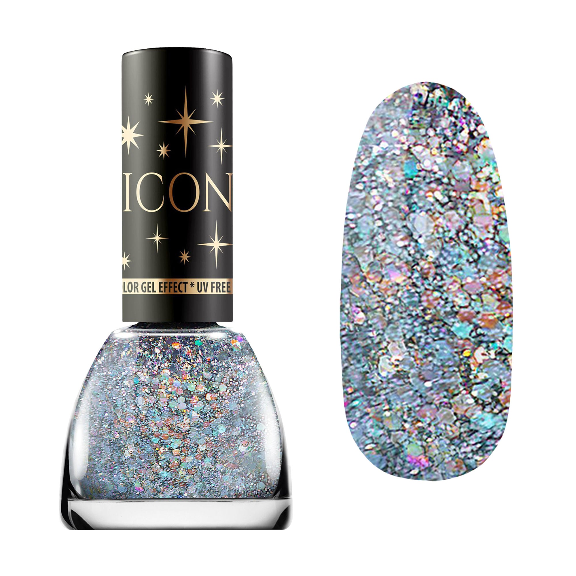 

Лак для нігтів Revers Cosmetics Icon Glitter 257, 11 мл