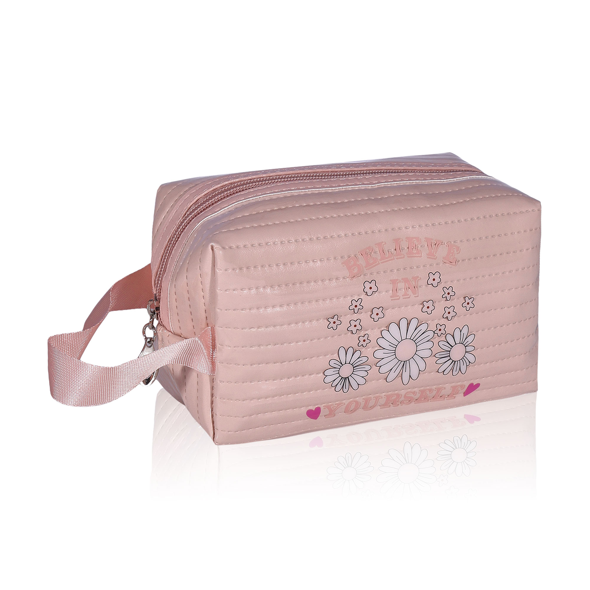 

Косметичка рожева лакова (AuC2025-10)