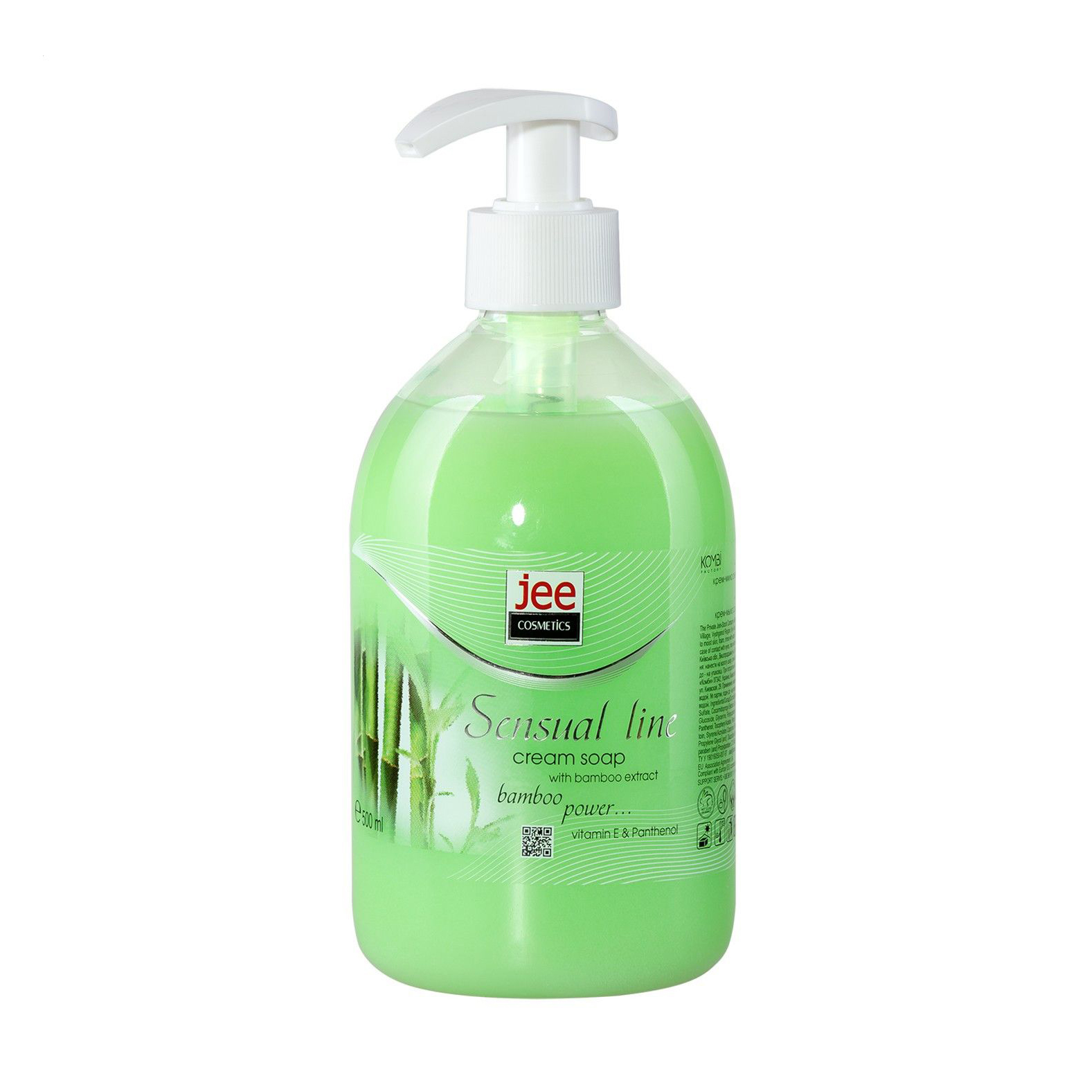 

Рідке крем-мило Jee Cosmetics Sensual Line Сила бамбука, 500 мл
