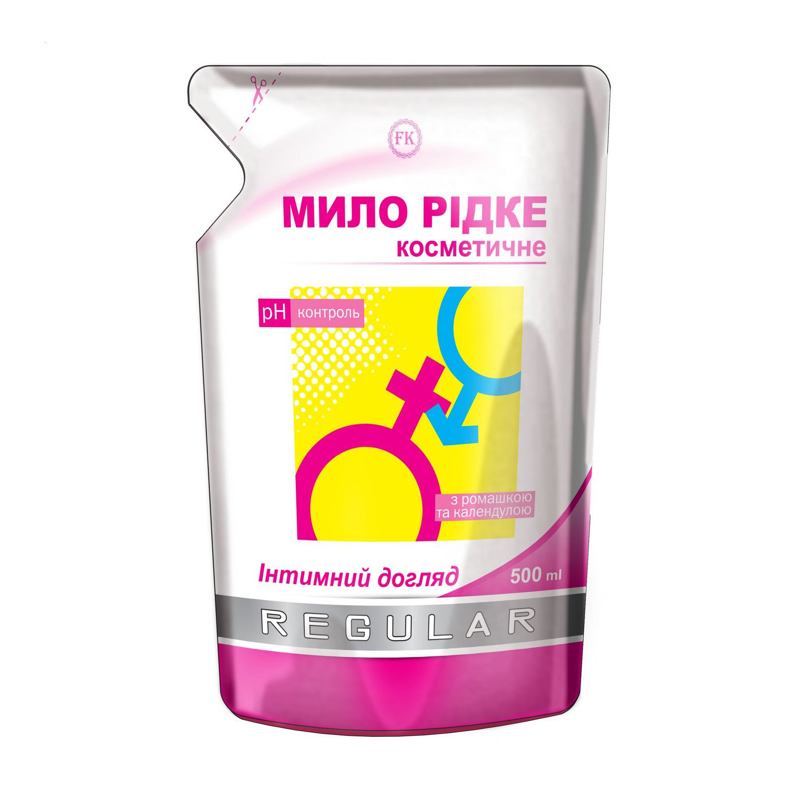 

Мило рідке Regular Інтимний догляд, 500 мл (дой-пак)