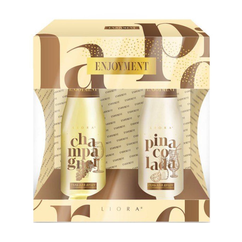 

Набір косметичний для тіла Liora Enjoyment (гель для душу Champagner, 155 мл + гель для душу Pinacolada, 155 мл)
