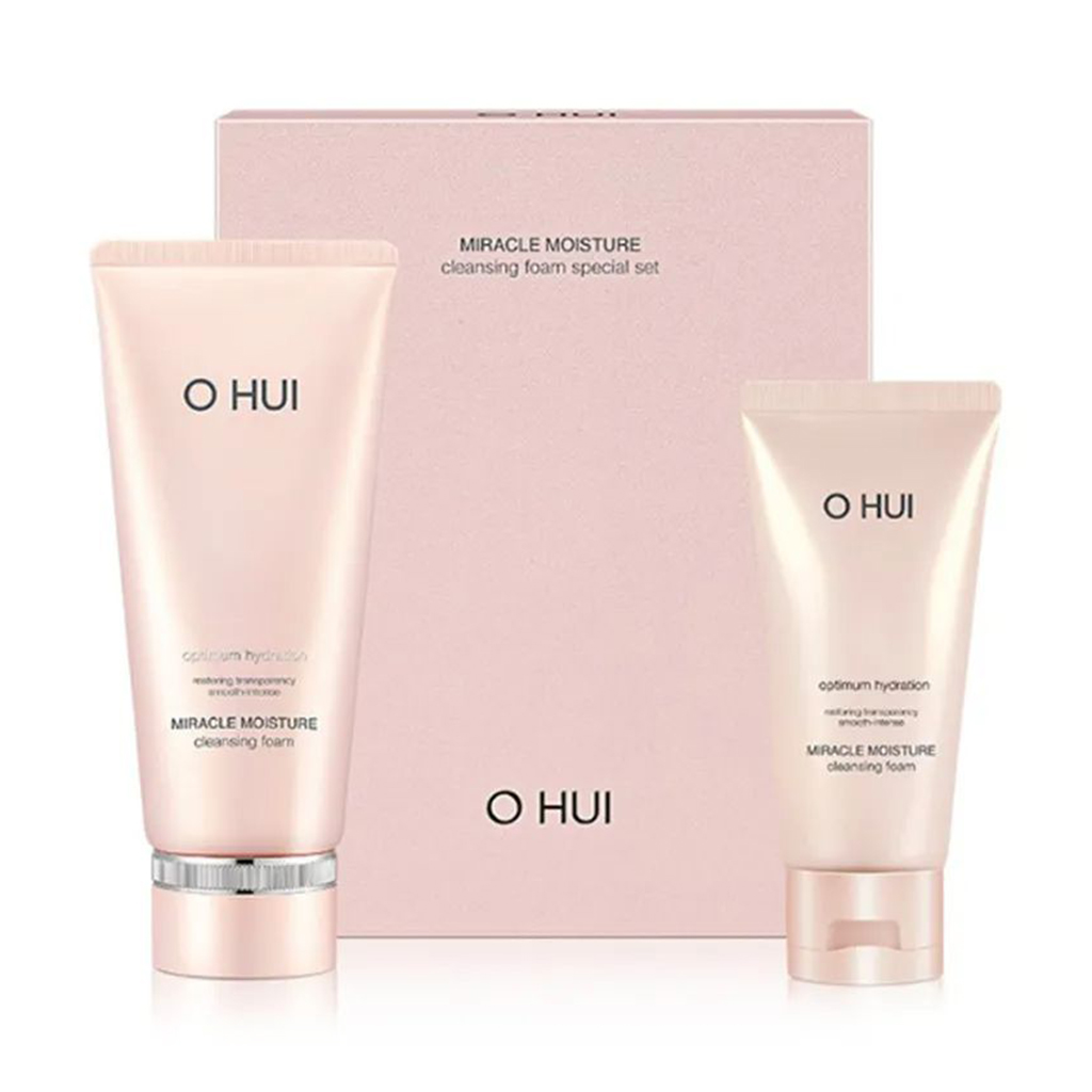 

Зволожувальний набір для очищення шкіри обличчя O HUI Miracle Moisture Cleansing Foam Special Set (пінка, 100 мл + пінка, 200 мл)