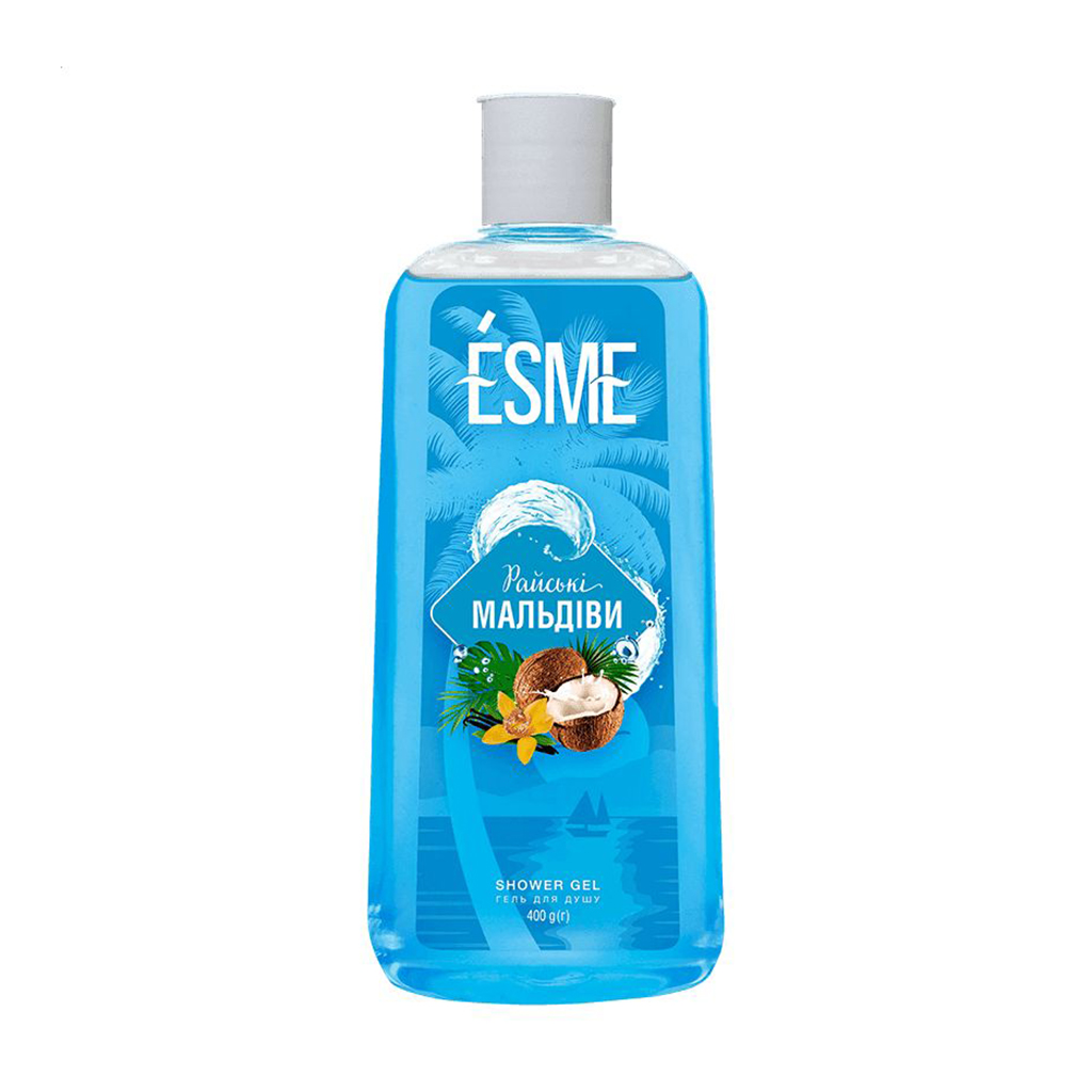 

Гель для душу ESME Shower Gel Райські Мальдіви, 400 г