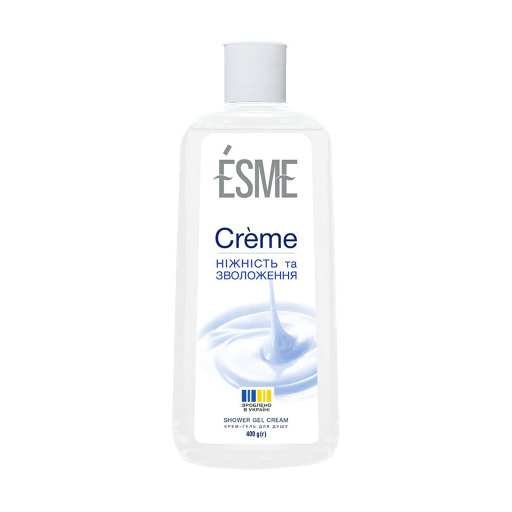 

Крем-гель для душу ESME Creme Shower Gel Cream Ніжність та зволоження, 400 г