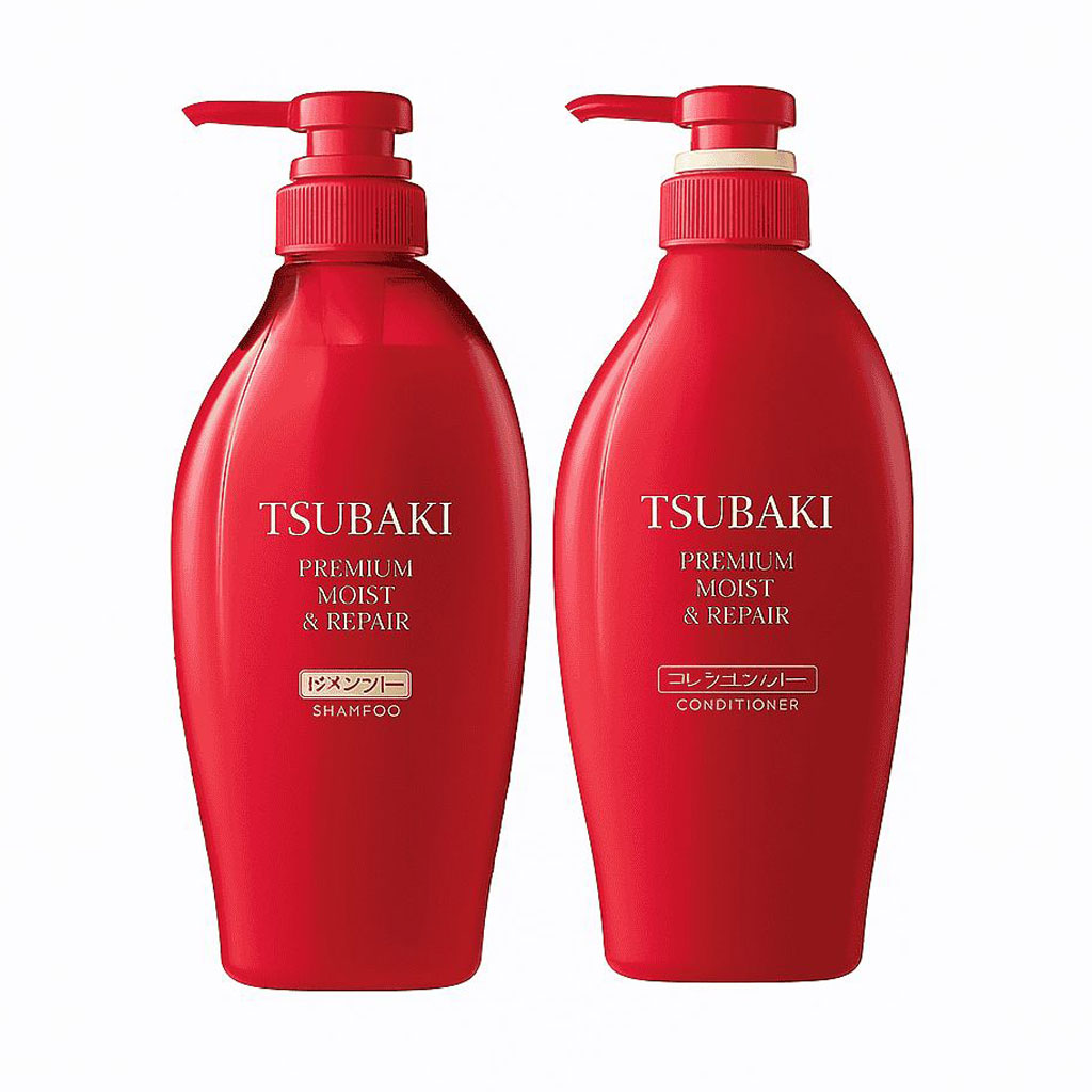 

Набір для зволоження та відновлення волосся Shiseido Tsubaki Premium Moist & Repair Kit (шампунь, 450 мл + кондиціонер, 450 мл)
