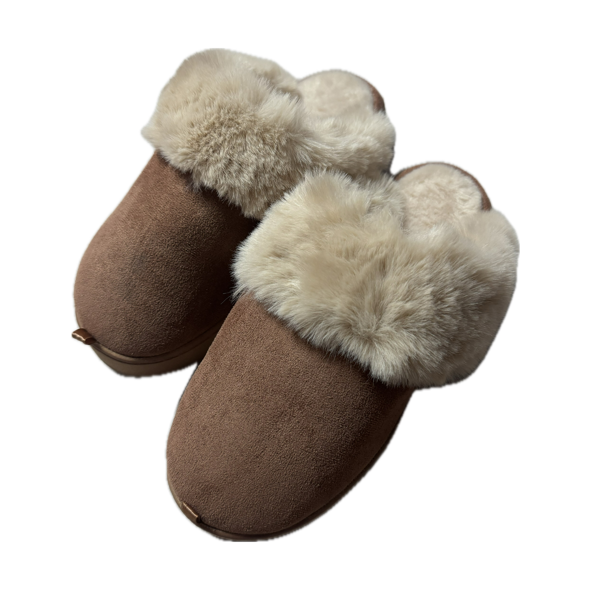 

Жіночі кімнатні капці Gemelli Пухнастик, закриті, бежеві, розмір 38-39